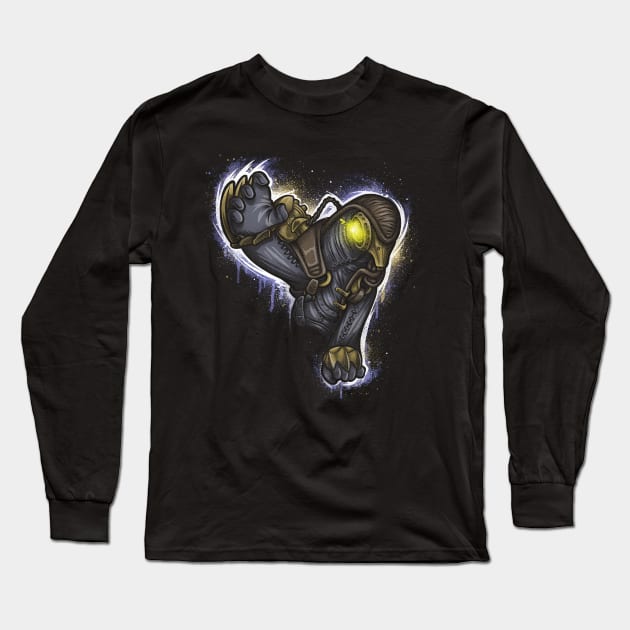 Protector of the Lamb Long Sleeve T-Shirt by Punksthetic